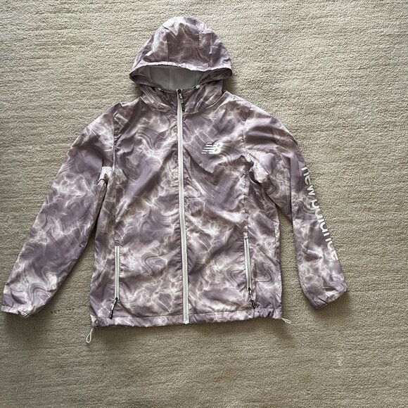 New Balance Windbreaker Jacket Full Zip Women's Large Streetwear - Picture 7 of 7